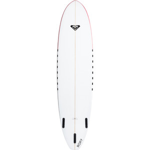 Roxy Euroglass Surfbrett Minimalibu 7'3 Tropisches Pink